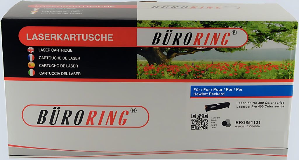 Toner Cartridge schwarz für HP LaserJet Pro 300 M351 4016058026387