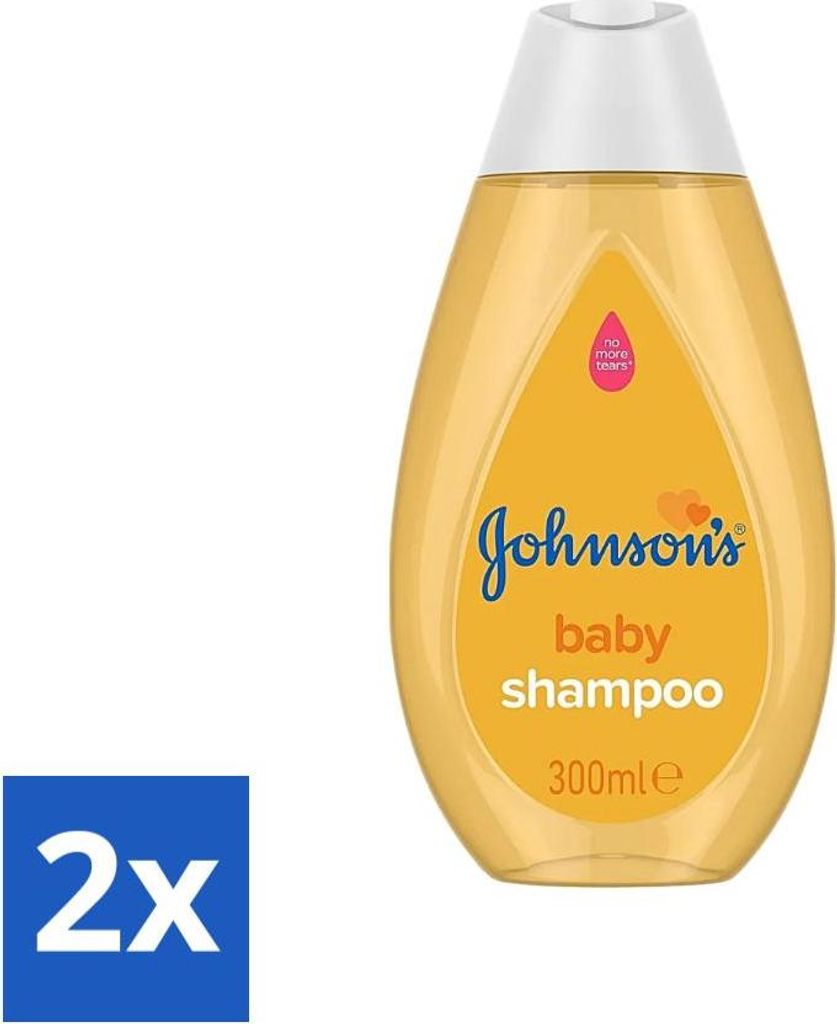 Johnson's Baby Shampoo - Sanft zu den Augen - 300 ml - Vorteilspack - 2 Stücke