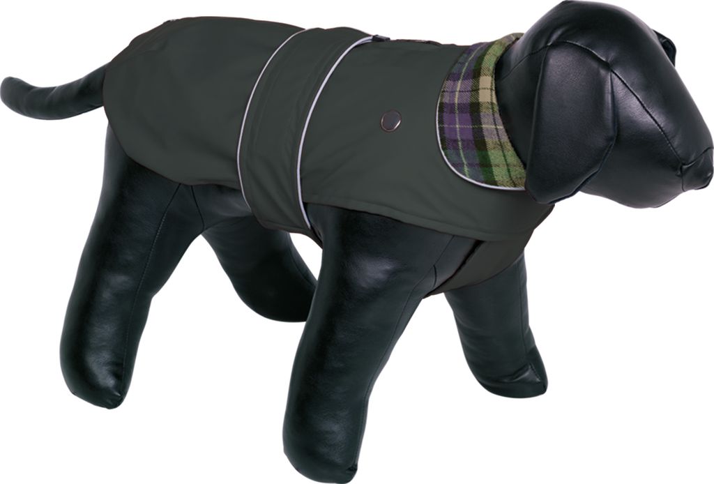 Nobby Hundemantel Sela dunkelgrün, Rückenlänge: 80 cm Produktbild 