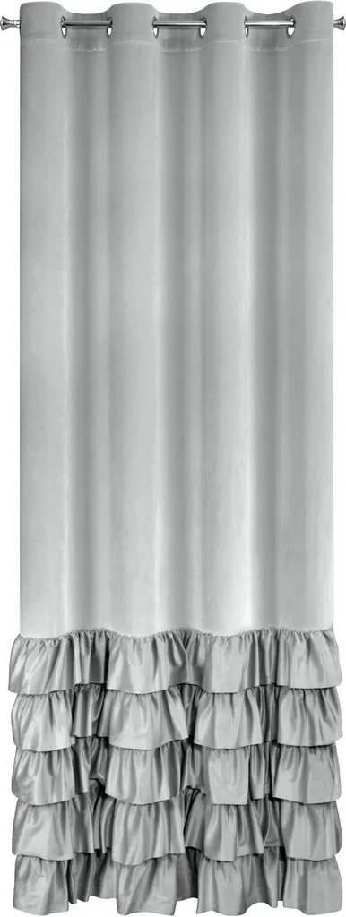 Rideau Argenté 140x250 à Ruches - Solution Déco pour Fenêtres Élégantes