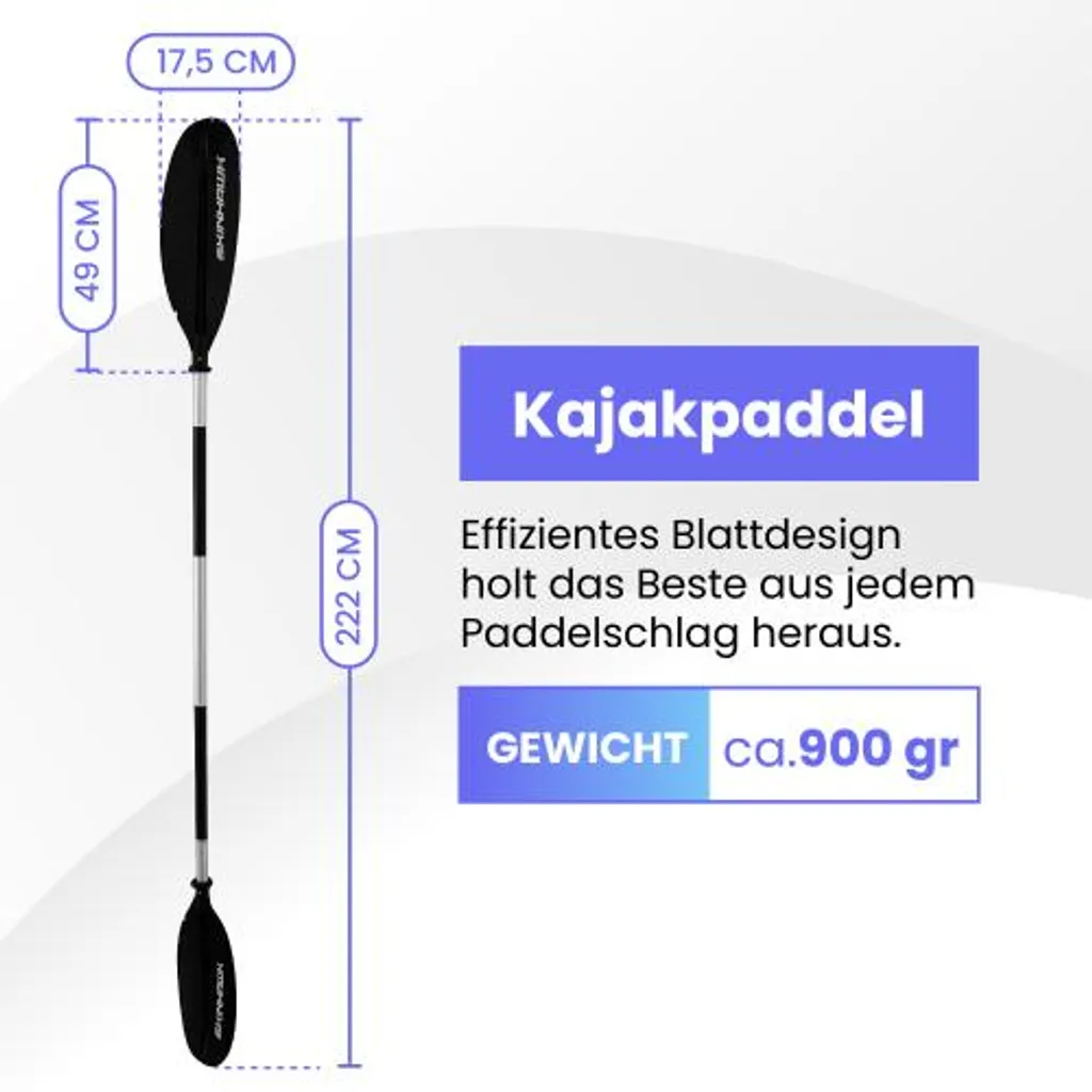 Kajak Paddel Griffband - Silikon Anti-Rutsch Band Wasserdicht