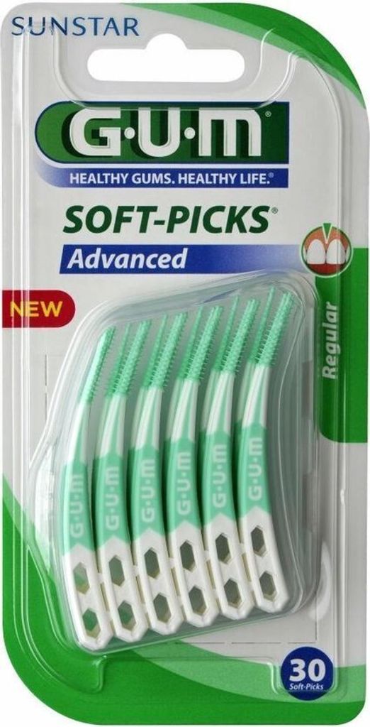 GUM Soft-Picks Advanced 30pcs Image du produit 