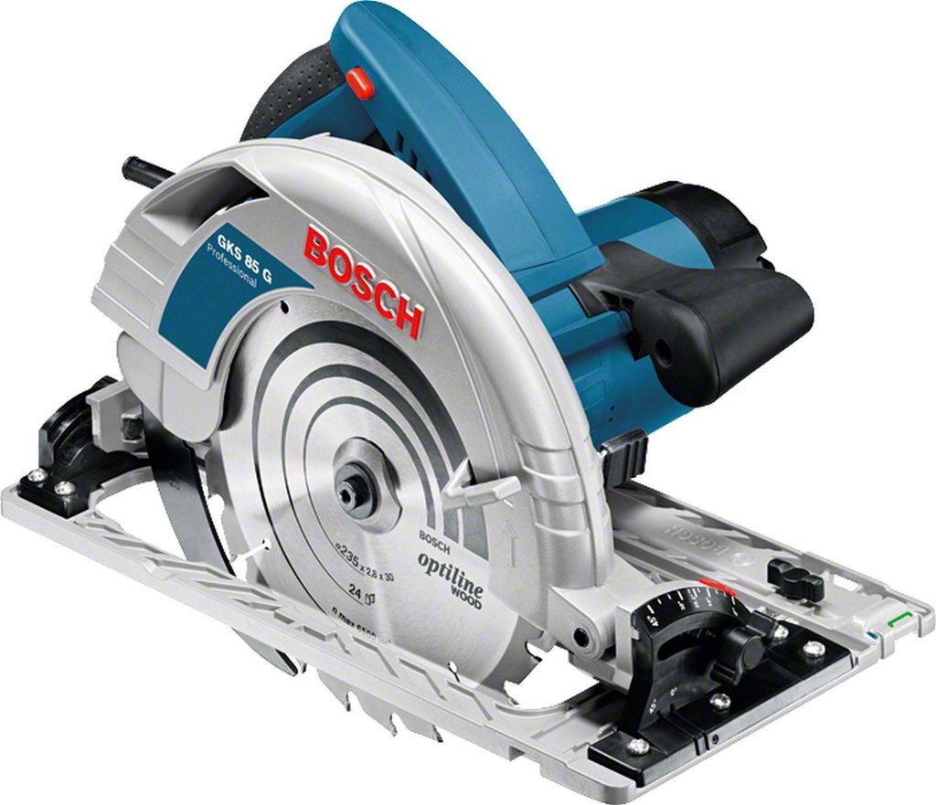 Scie circulaire portative GKS 85 G Professional Bosch avec Image du produit 