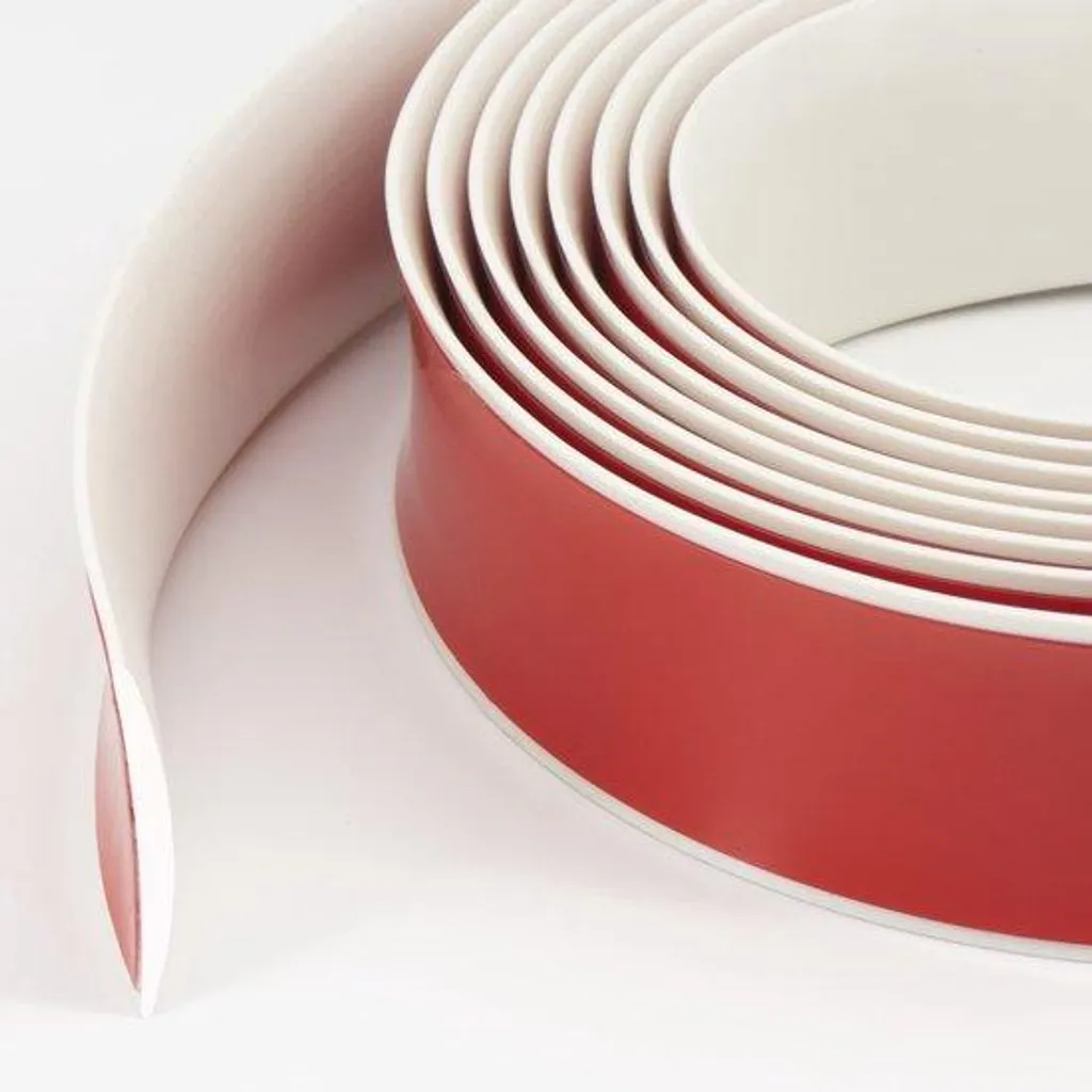 Seuil de porte blanc 3m étanche et autocollant en vinyle flexible
