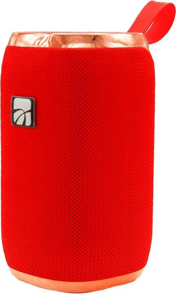 Xtreme TAU Enceinte Nomade 5W sans Fil USB Type A Rouge Cylindrique