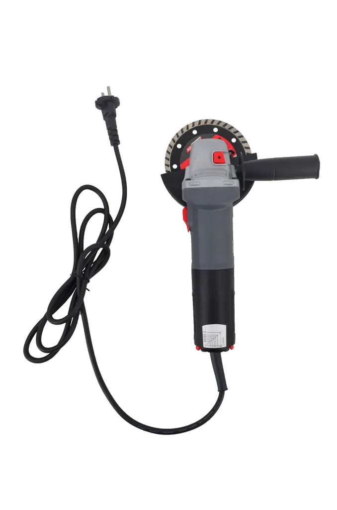 Meuleuse Filaire 125mm Hoozar 800W - Ébarbeuse avec Réglage de Régime