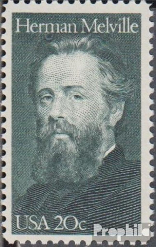 Briefmarken USA 1984 Mi 1703 (kompl.Ausg.) postfrisch Herman Melville