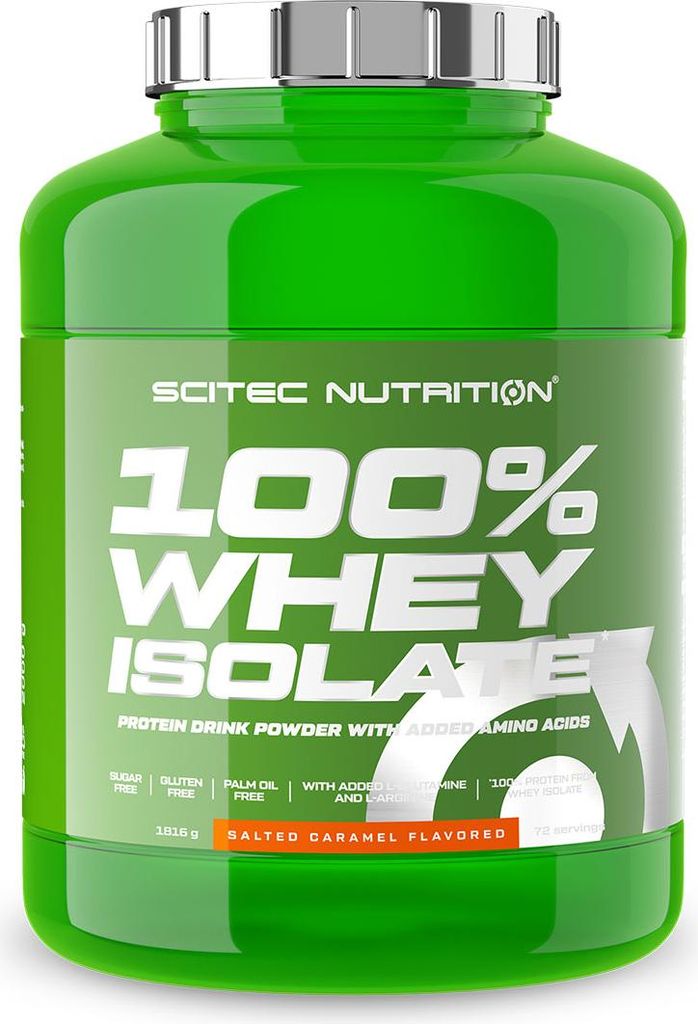 Scitec Nutrition Whey Isolate Protein 1816g Dose Salziges Caramel