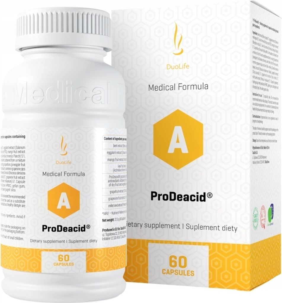 Duolife Medizinische Formel Prodeacid Kapseln 60 Stück.