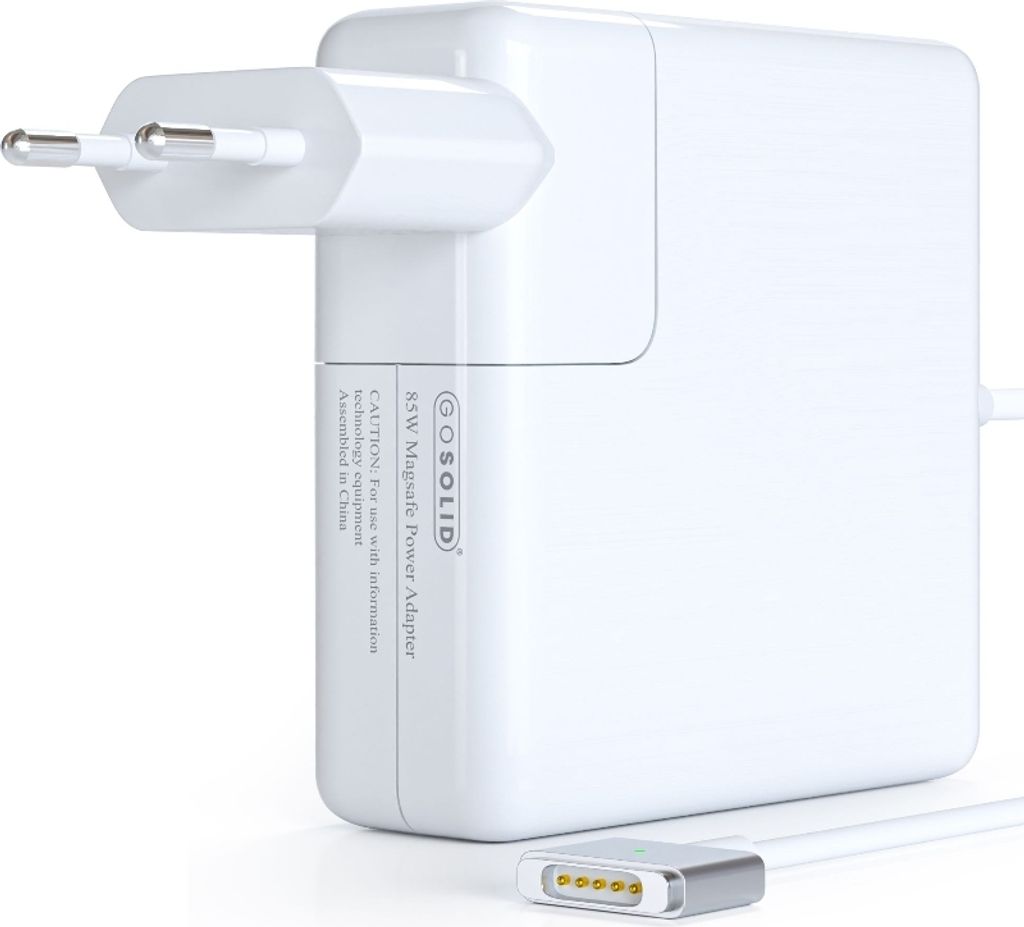 GO SOLID! Ladegerät kompatibel mit MacBook Pro - Magsafe 2 - 85W