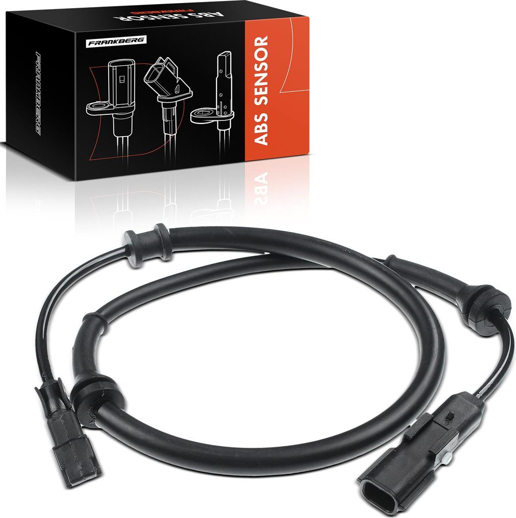 Frankberg 1x ABS Sensor Hinterachse beidseitig für Renault Espace IV 1.9L 2.0L 2.2L 3.0L 3.5L Bj ab 2003