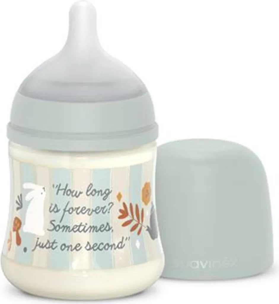 Biberon Physiologique Suavinex Vert 150 ml : Fini les Coliques de Bébé