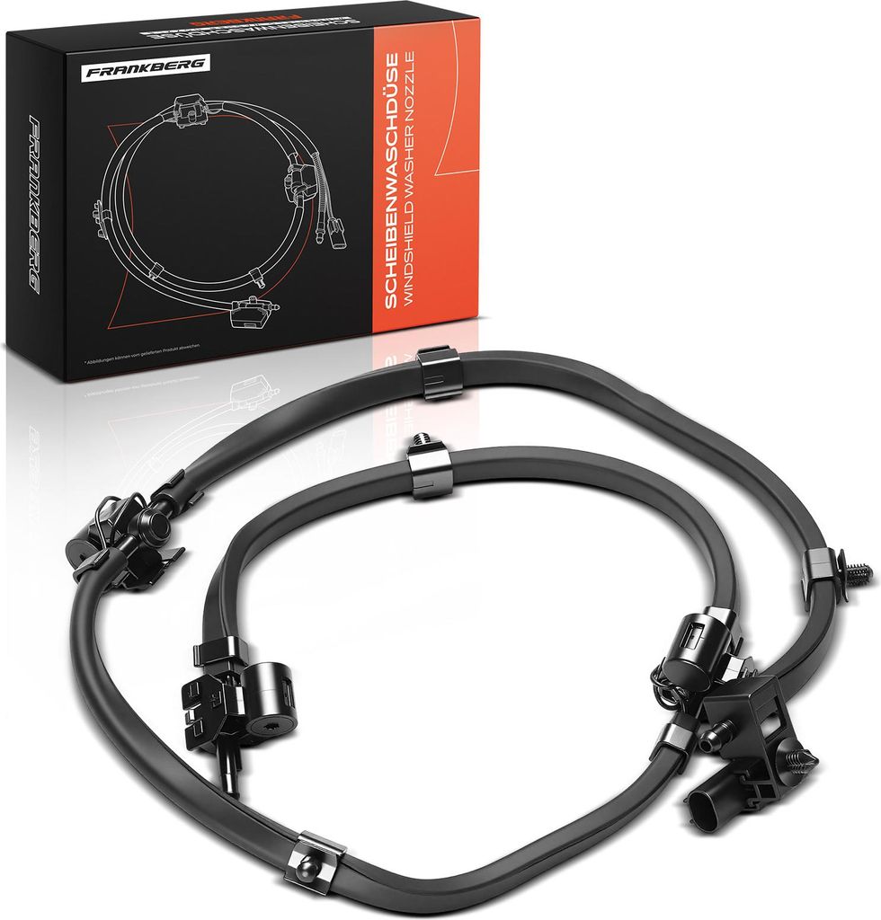 Frankberg 1x Waschwasserdüse Spritzdüse Vorne für BMW X5 F15 F85 X6 F16 F86 2.0 3.0