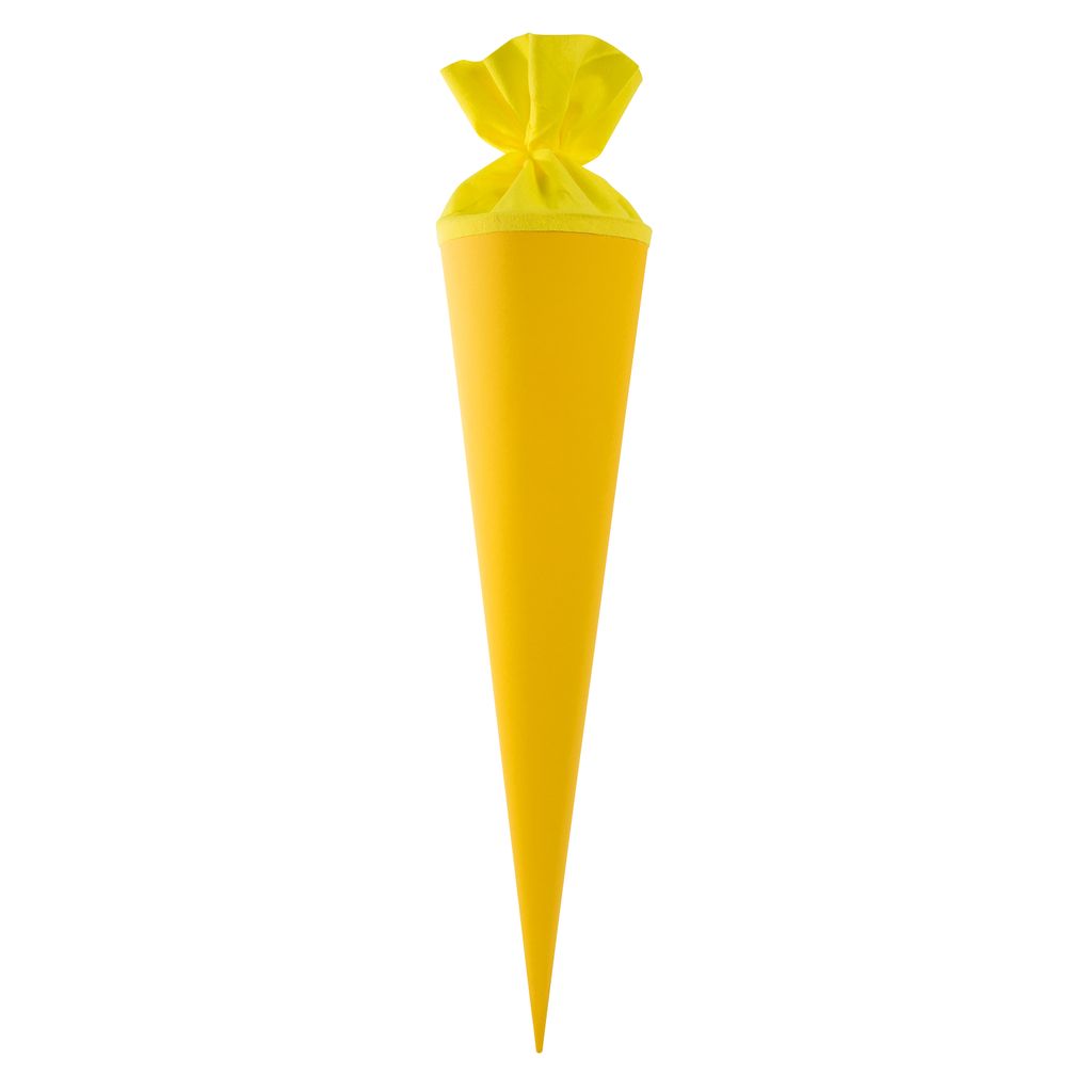 Goldbuch sac d'école jaune 70 cm avec feutre carton coloré Image du produit 