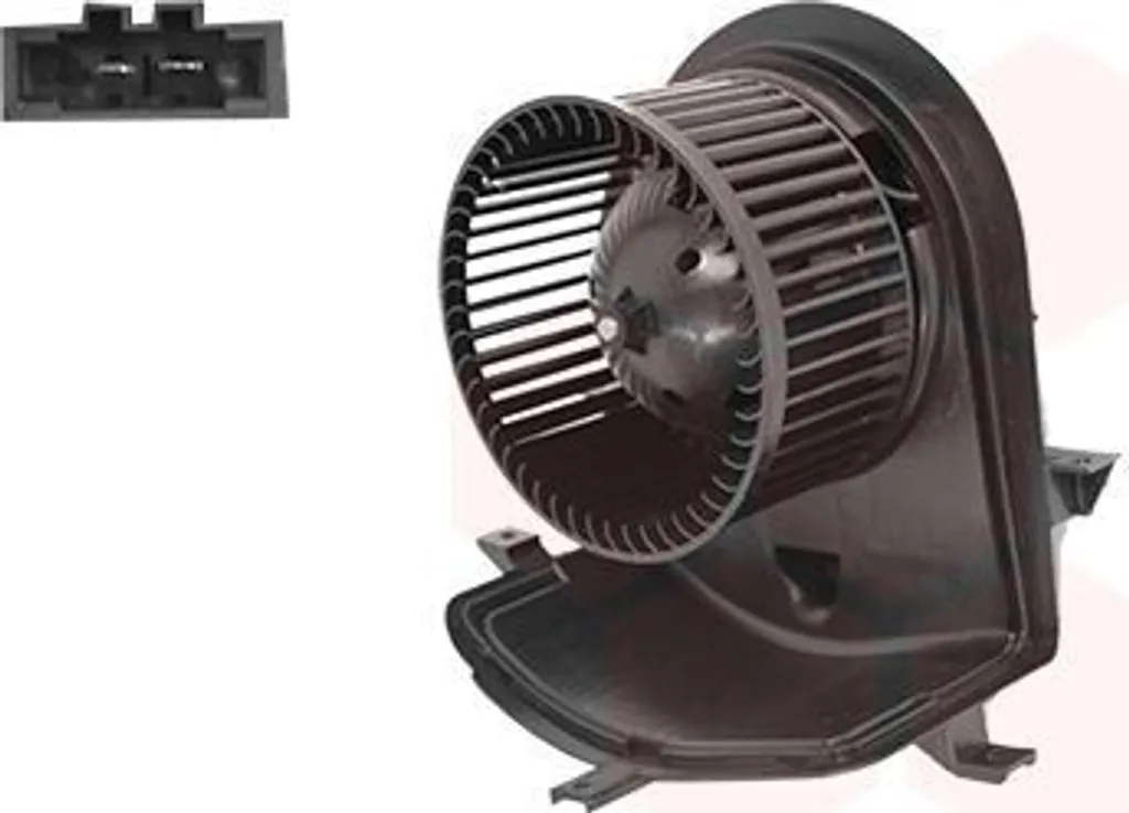 Pulseur d'Air d'Habitacle pour VW Golf III et Cabriolet - VAN WEZEL