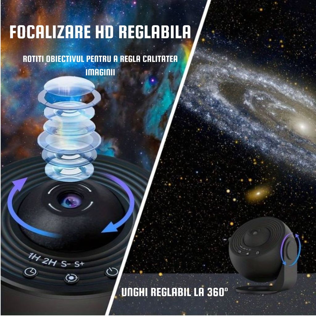 FORSMANO Sternenhimmel Projektor, für Kinderzimmer, HD Produktbild 5