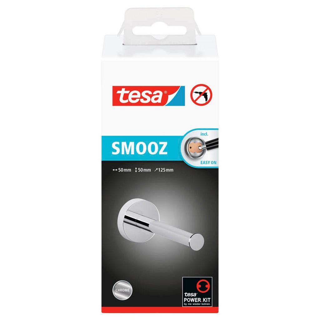 tesa WC-Ersatzrollenhalter SMOOZ 40328-00000-00