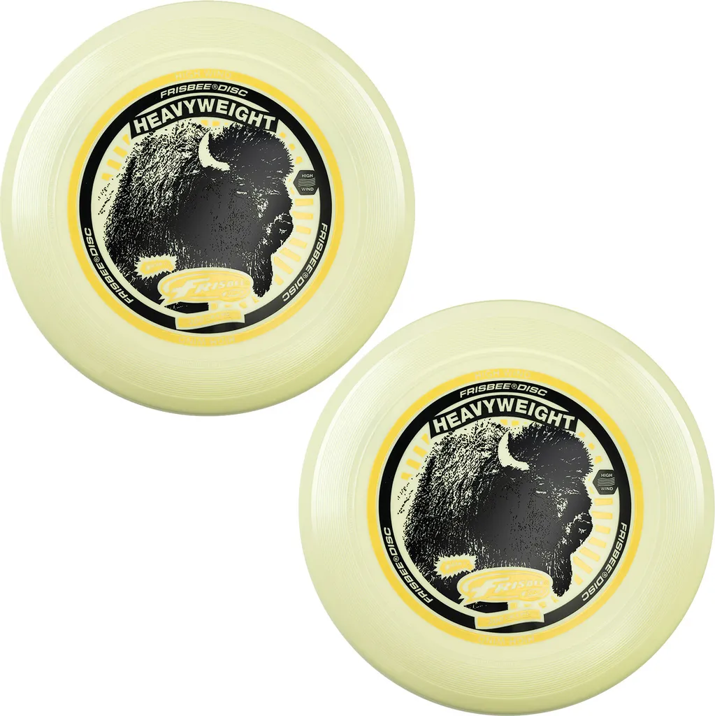 Frisbee Incassable 200g Wham-O - Pack de 2 Disques Résistants au Vent