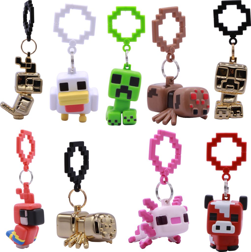 Minecraft Rucksack-Anhänger, offiziell lizenziert, leicht Produktbild 