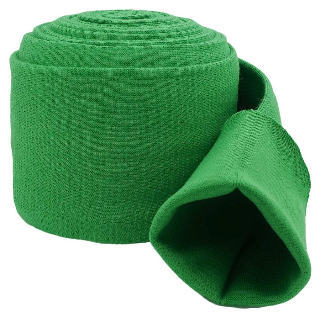 Bündchen Schlauchware grün