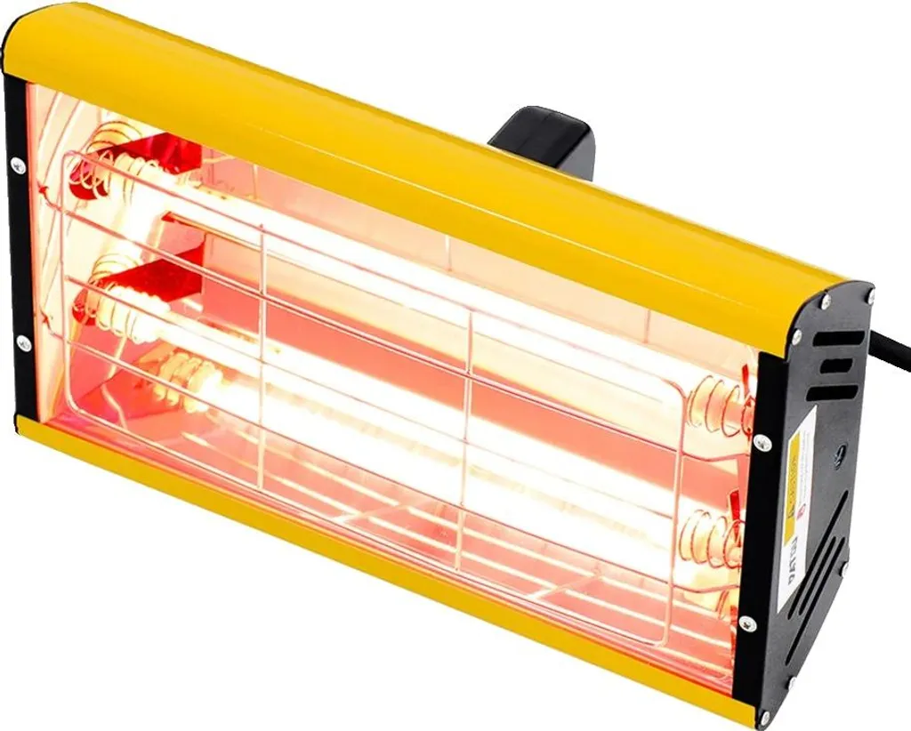 Séchage rapide peinture voiture avec lampe infrarouge 2000W SC-002 220V