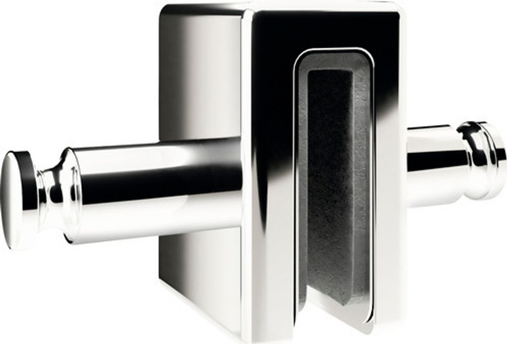 Handtuchhaken SCHULTE für Duschabtrennungen 5, 6 und 8 mm chrom D9550 41