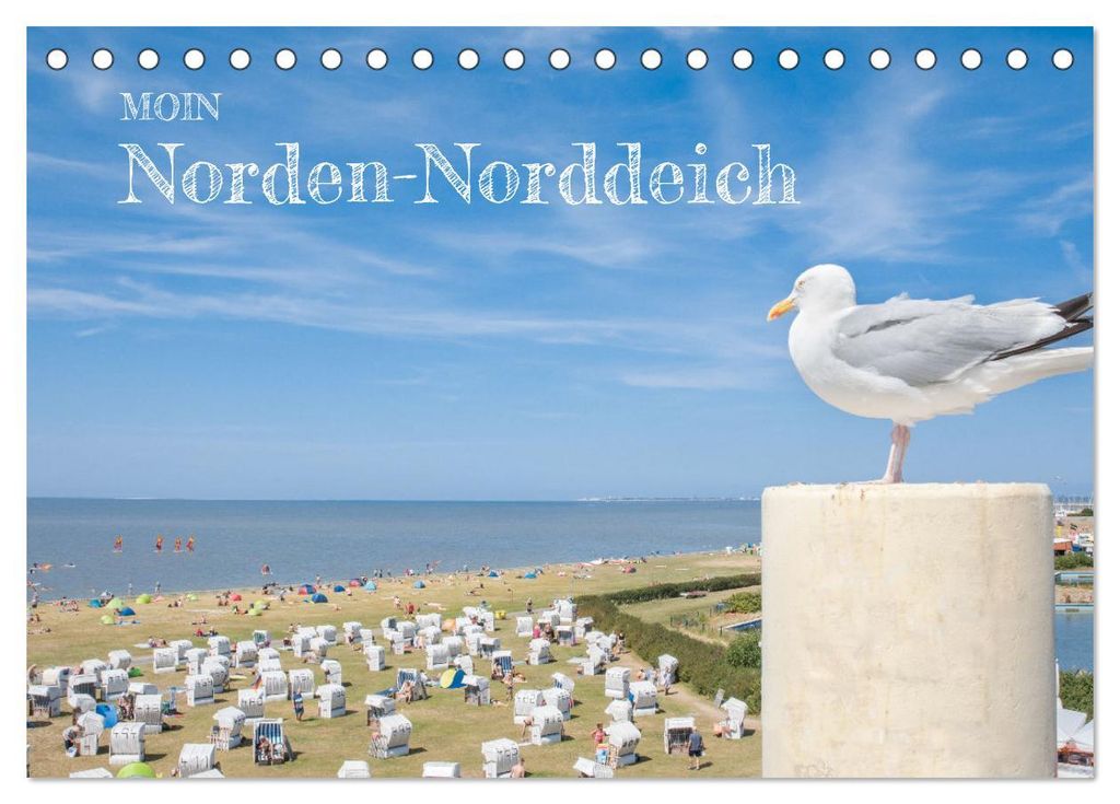 Moin Norden-Norddeich (Tischkalender 2027 DIN A5 quer), CALVENDO Monatskalender