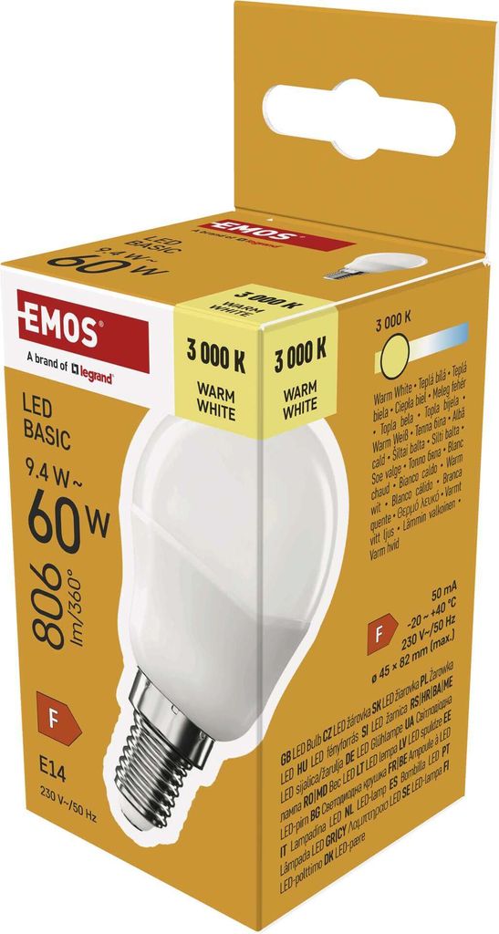 EMOS LED Lampe Mini Globe, 9,4W Ersatz für | Kaufland.de