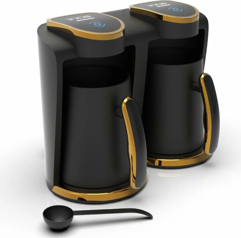 Machine à café tactile INCA Wonder Duo Noir avec double service 1L