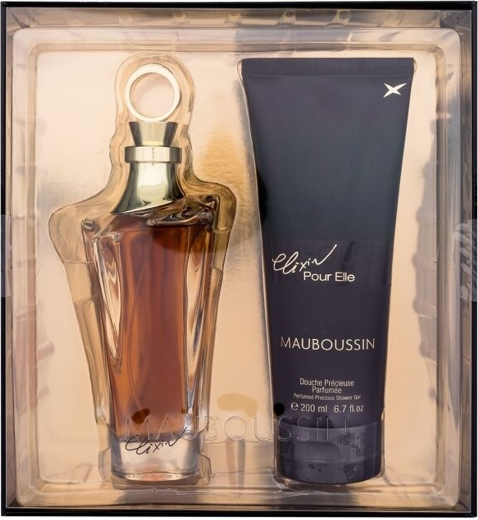 Mauboussin Elixir For Her Jumbo Set: Eau De Parfum + Jumbo Elixir For Her Duschgel