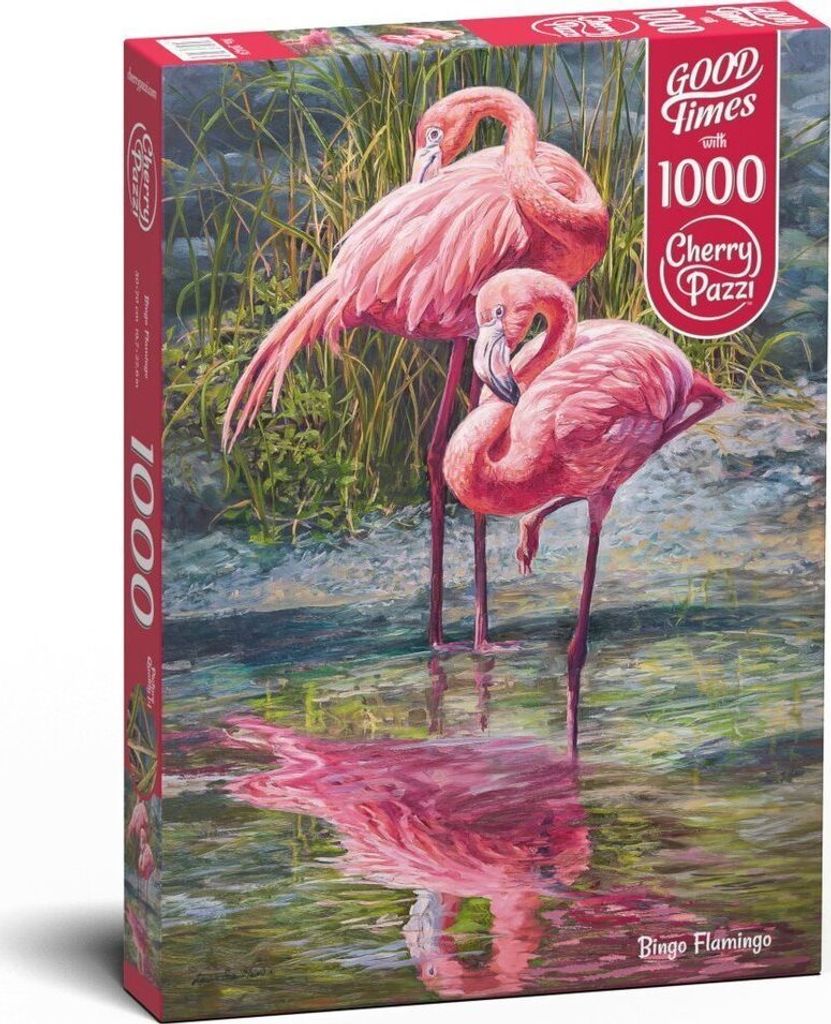 Puzzle 1000 piese Bingo Flamingo 30431 Cherry Pazzi