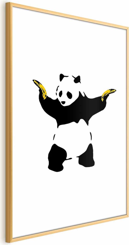 Posterpapier Poster - Panda with Guns 40x60 cm Streetart g-C-0219-ao-a