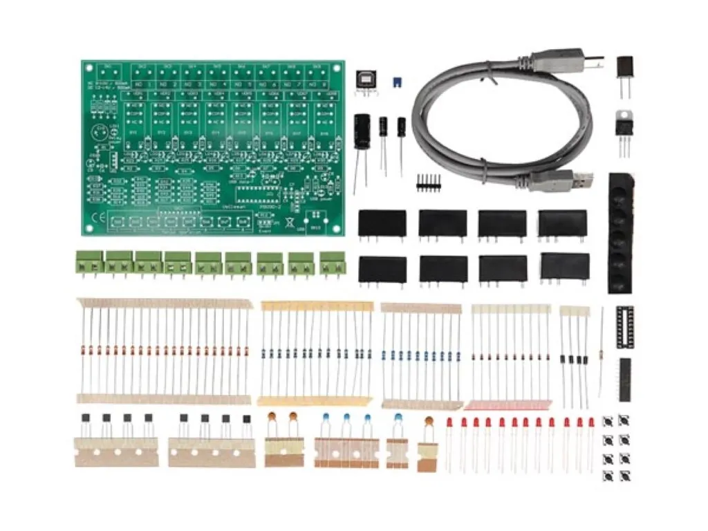 Module de Commande USB avec 8 Relais 250V 10A pour Automatisation par PC