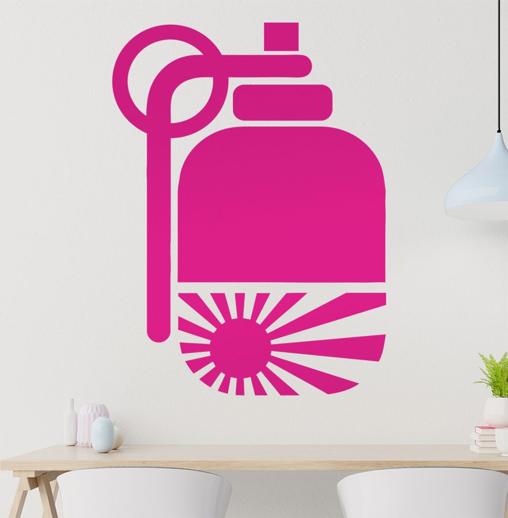 Japan Nitro boosted Wandtattoo in 6 Größen - Wandaufkleber Wall Sticker - Dekoration, Küche, Wohnzimmer, Schlafzimmer, Badezimmer