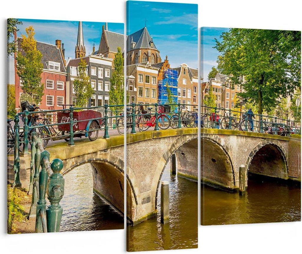 Bild auf Leinwand - Leinwandbild - amsterdam Bögen Produktbild 