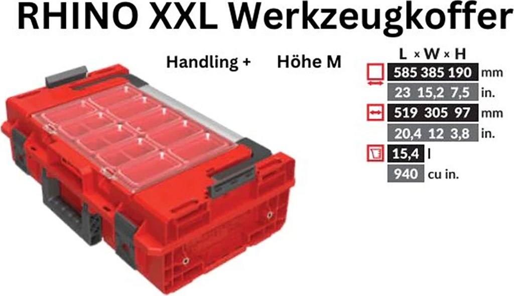 Toolbrothers RHINO XXL Werkzeugkoffer ULTRA | Kaufland.de
