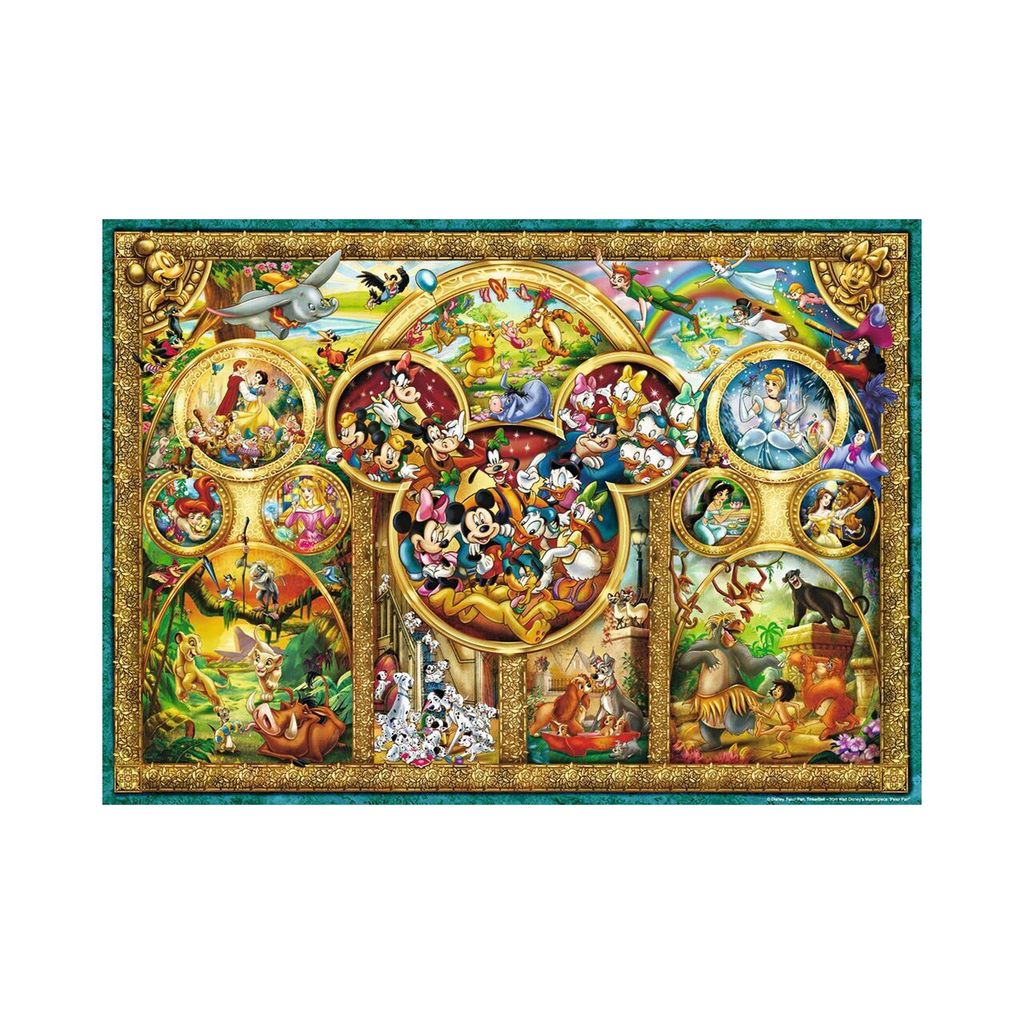 1000 Teile Ravensburger Puzzle Die schönsten Disney Themen Produktbild 2