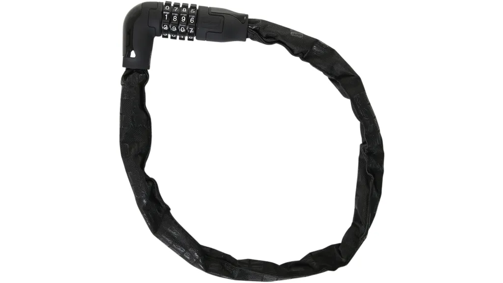 Antivol de Vélo à Chiffres 6mm Contec Powerloc Noir - Chaîne 75 cm