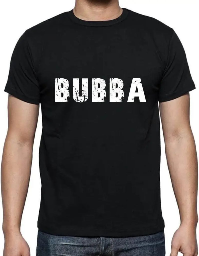 Herren Grafik T-Shirt Bubba Öko-Verantwortlich Vintage Jahrgang Kurzarm Lustige Druck Geburtstag Geschenk Mann