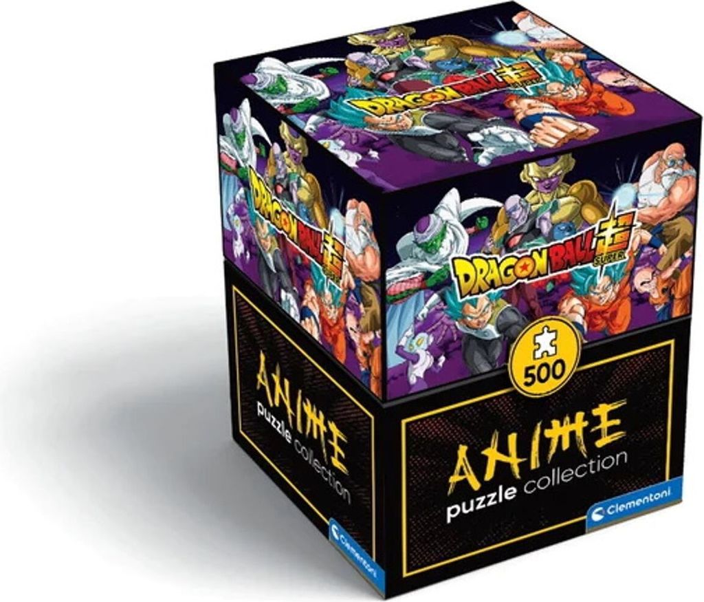 Clementoni 35134 - 500 Teile Puzzle - Premium Animé-Collection Geschenk-Box - Dragon Ball