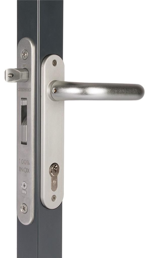 Serrure à encastrer FORTYLOCK tout en inox 20mm pour profil Image du produit 