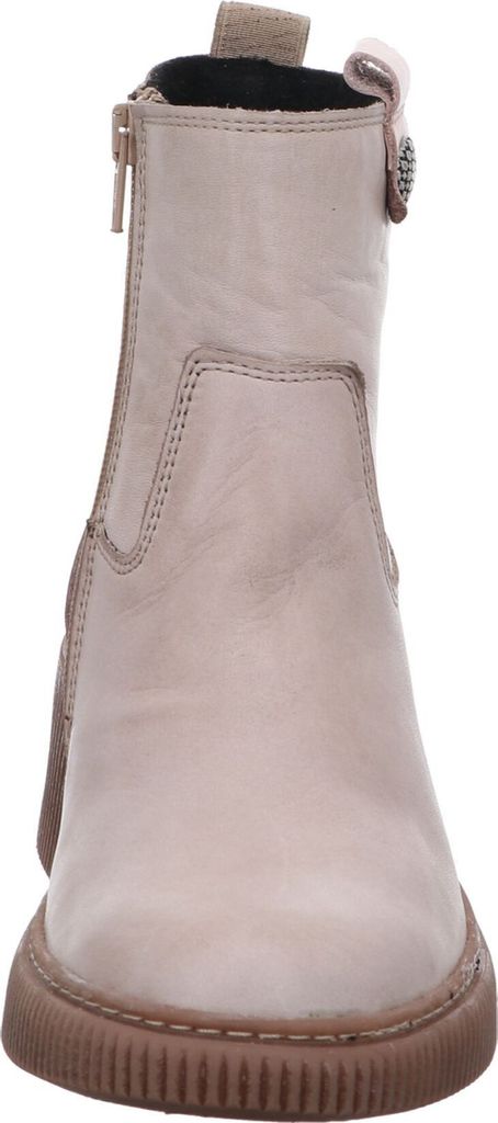 Gemini Damen Stiefelette Leder Niete Keilabsatz lose Einlagen 033609-02, Größe:42 EU, Farbe:Grau