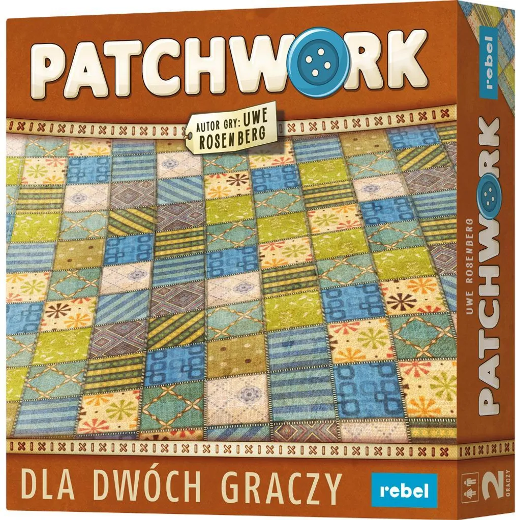 Jeu de société Patchwork Rebel 17742 édition polonaise pour collection