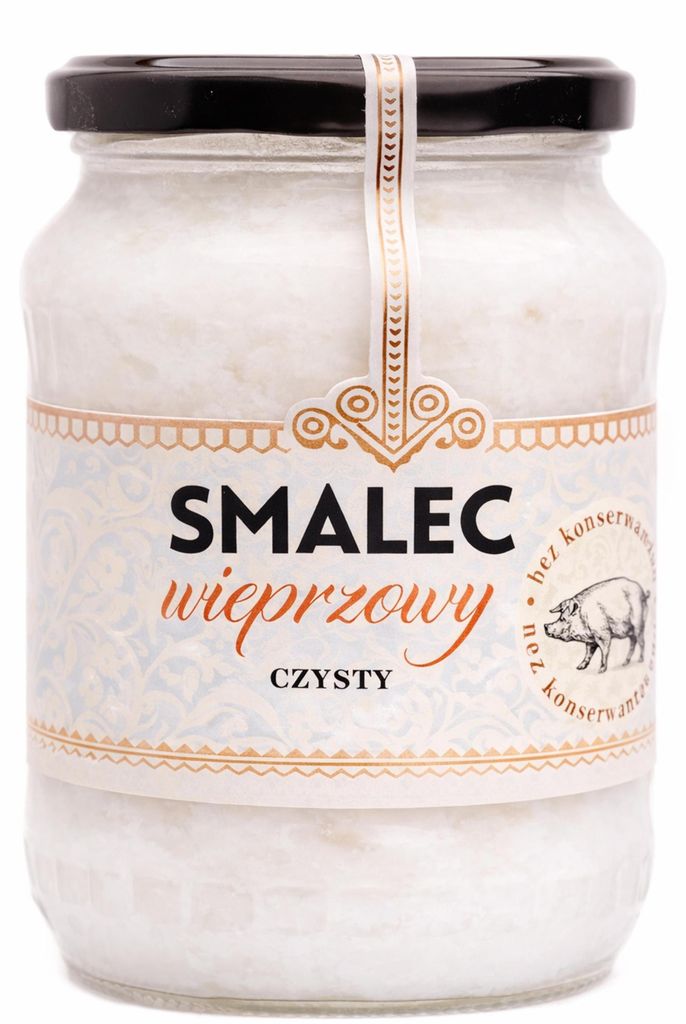 Saindoux de porc pur, 570 g - Bukowina Image du produit 