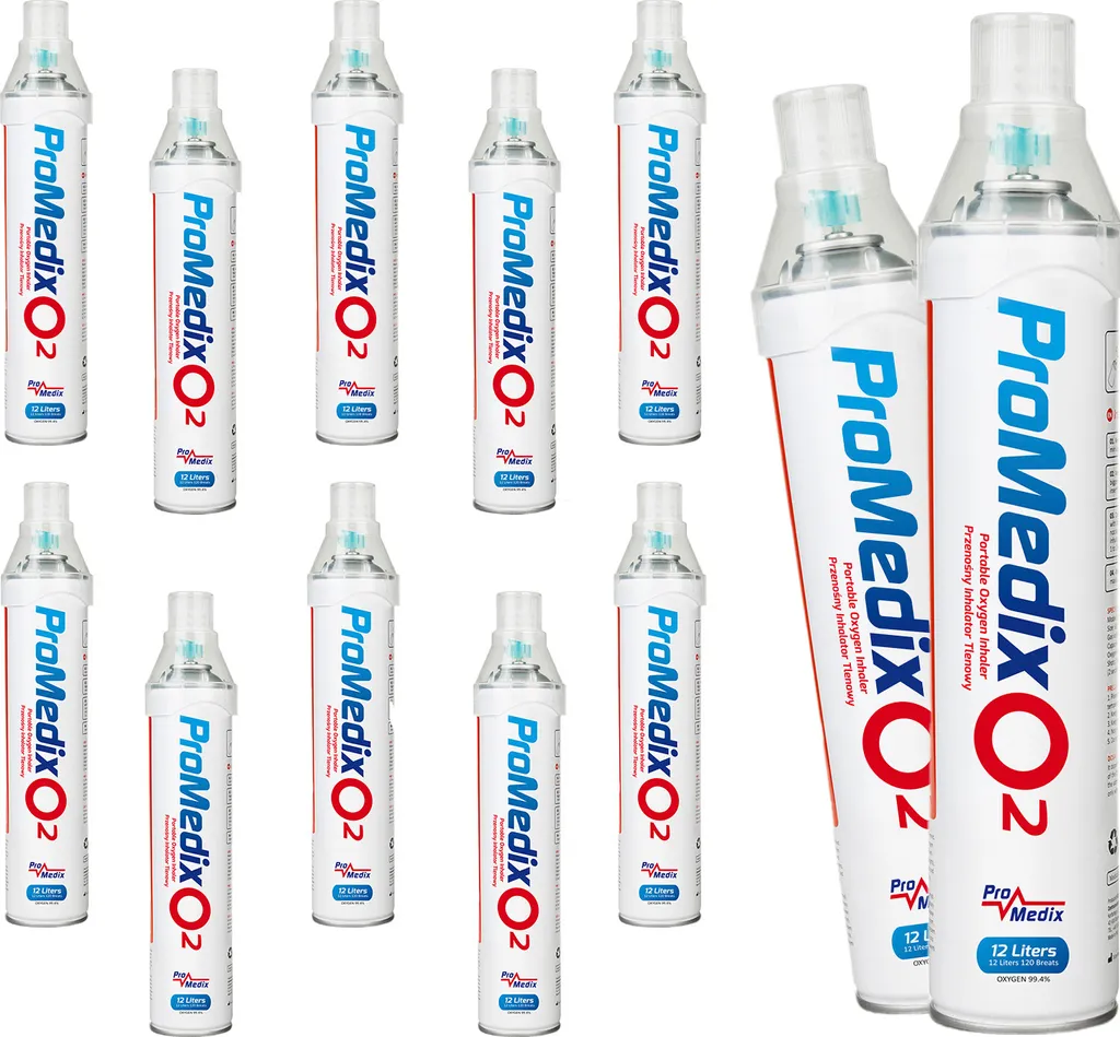 Ossigeno in Bombola Promedix PR-994 12L (12 pz) | Focus e Concentrazione
