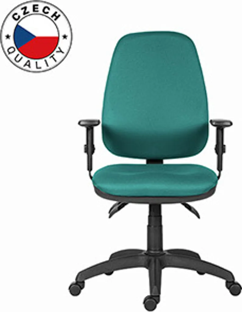 Chaise ergonomique avec dossier en mesh turquoise Anna Powerton Office réglable