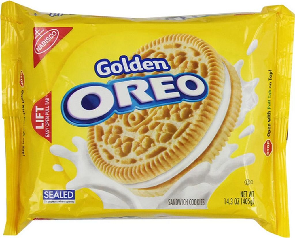 Oreo Golden Sandwich Cookies 405 g Obrázok produktu 