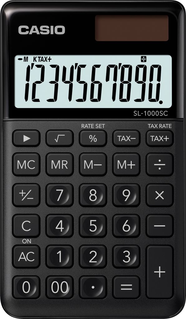 Casio SL-1000SC-BK černá Obrázek produktu 