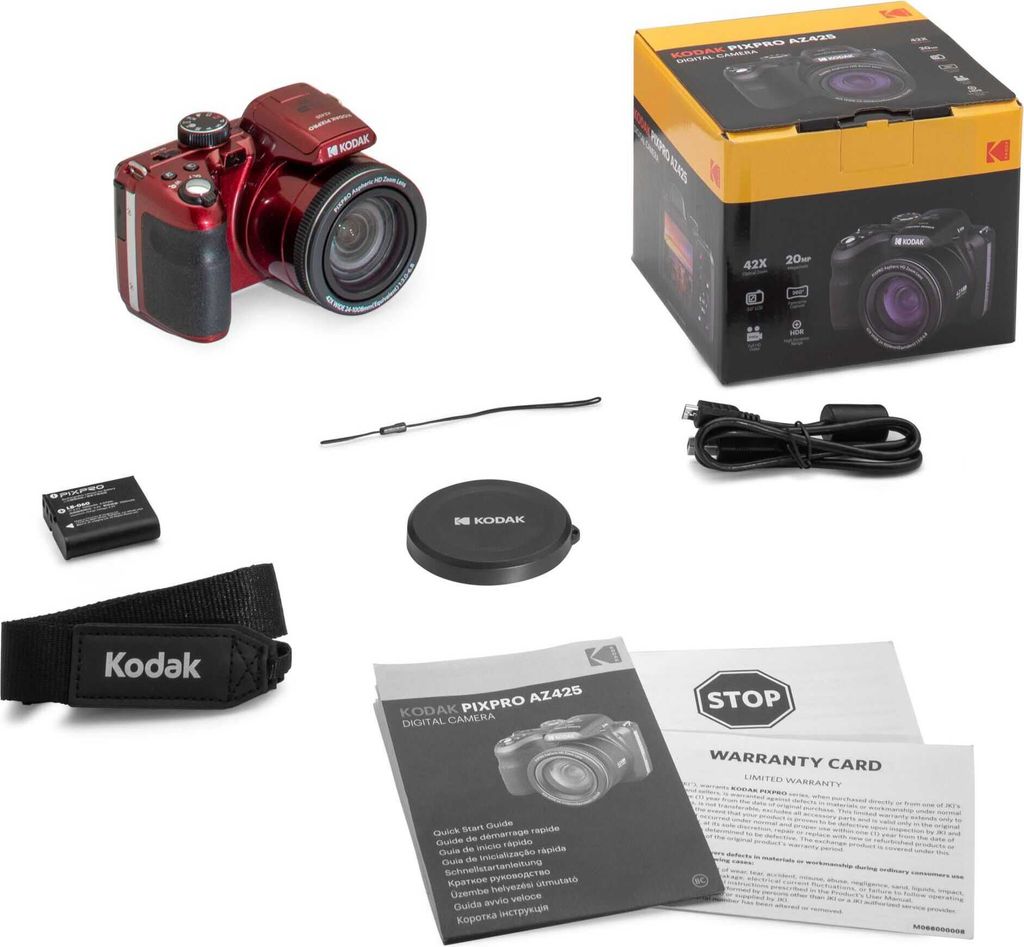 Kodak Astro Zoom AZ425 rot Produktbild 8