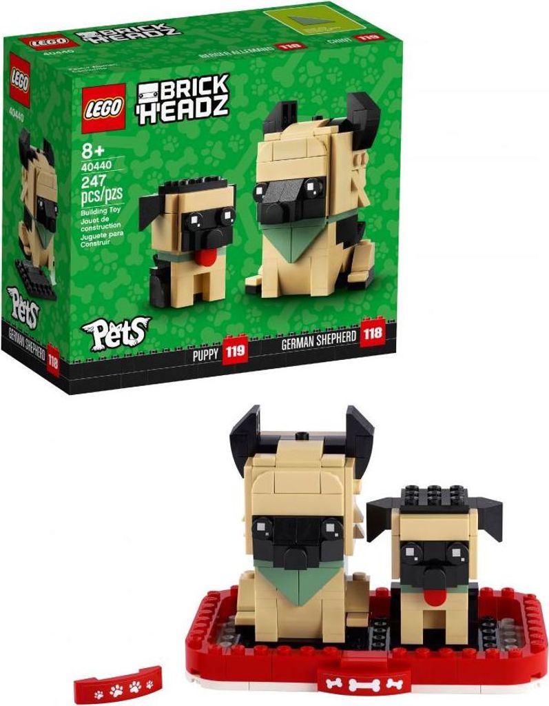 LEGO Iconic Německý ovčák, Sada na stavění, 8 rok/roky, Obrázek produktu 